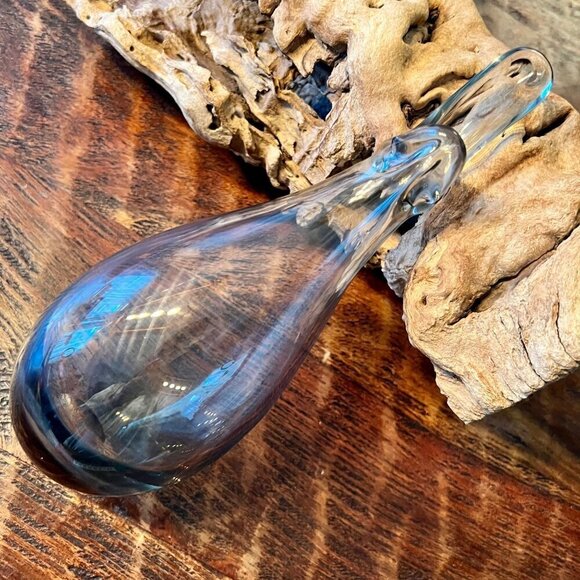 MCM Holmegaard Per Lutken Duckling Vase Smoke Grey - Picture 5 of 8